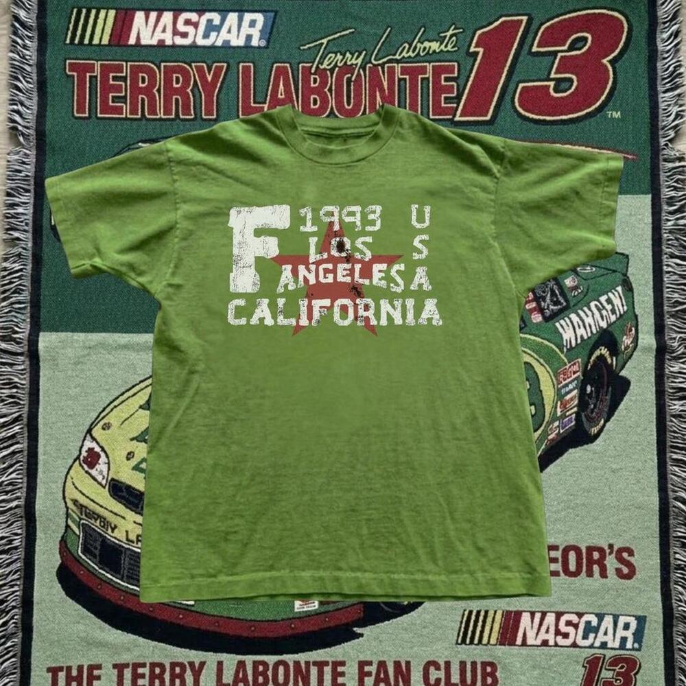 Green Kiwi Los Angeles California T Shirt